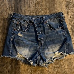 American Eagle hi-rise shorties